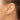 14K Gold Polished Bar Earrings for Effortless Everyday Style - Image 3