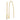 14K Polished Graduated CZ and Chain Threader Earrings - Image 1