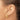 14K 6x13mm Polished and Diamond-cut Omega Back Post Earrings - Image 3
