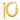 14K Gold Polished Oval Omega Hoop Earrings - Trendy Statement Design - Image 4