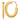 14K Gold Polished Oval Omega Hoop Earrings - Trendy Statement Design - Image 1