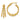 14k Gold Twisted Three Strand Hoop Earrings - Image 1