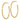 14k Polished 1.5 x 35mm Solid C-Hoop Post Earrings - Image 2