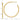 14k Gold Polished C-Hoop Earrings - Modern Chic Design - Image 3