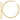 14k Gold Polished C-Hoop Earrings - Modern Statement Style - Image 1