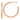 14k Rose Gold Polished 2.0 x 30mm Tube C-Hoop Post Earrings - Image 1
