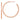 14k Rose Gold Polished Tube C-Hoop Earrings - Trendy Statement Style - Image 1