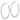 14k White Gold Polished Tube C-Hoop Earrings - Trendy Modern Style - Image 2