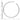 14k White Gold Polished Tube C-Hoop Earrings - Modern Statement Style - Image 3