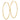 14k Gold Polished C-Hoop Earrings – Chic 80mm Tube Design - Image 2