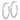14k White Gold Polished Tube C-Hoop Earrings - Modern Elegance - Image 2