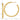 14k Gold Polished C-Hoop Earrings - Sleek Tube Design, 40mm - Image 3