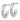 14k White Gold Polished Tube C-Hoop Earrings - Chic Everyday Style - Image 2