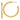 14k Gold Polished Tube C-Hoop Earrings - Modern Statement Style - Image 1