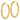 14k Gold Polished Tube Hoop Earrings - Sleek 50mm Design - Image 2