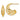 14k Gold Polished J-Hoop Earrings with Fancy Cut-Out Design - Image 1