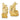 14k Gold Textured Leaf Post Earrings for Effortless Chic - Image 2