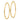 14k 3x70mm Polished Round Tube Hoop Earrings - Image 2
