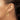14k Gold Diamond-Cut Tube Hoop Earrings - Chic & Modern Statement Style - Image 3
