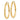 14k Gold Diamond-Cut Tube Hoop Earrings – Chic Everyday Statement - Image 2