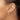 14k Rose Gold 2.75x15mm Polished Tube Hoop Earrings - Image 3