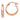 14k Rose Gold 2.75x15mm Polished Tube Hoop Earrings - Image 1