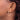 14k Rose Gold 2.75x25mm Polished Tube Hoop Earrings - Image 3