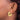 14k Gold Diamond Cut Hoop Earrings - Trendy Statement Jewelry - Image 3