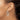 14k Polished & Satin Twisted Hoop Earrings - Image 3