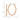 14k Rose Gold Polished Oval Tube Hoop Earrings - Image 4