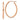 14k Rose Gold Polished Oval Tube Hoop Earrings - Image 1
