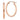 14k Rose Gold 2x24mm Polished Oval Tube Hoop Earrings - Image 7