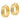 14k Gold Diamond Cut Oval Hoop Earrings for Effortless Elegance - Image 2