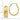 14k Gold Diamond Cut Oval Hoop Earrings for Effortless Elegance - Image 4