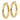 14k Polished/Textured Post Hoop Earring - Image 1