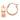 14k Rose Gold Polished Hoop Earrings - Modern Chic Style - Image 1