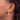 14k Gold Polished Diamond-Cut Hoop Earrings - Image 3