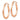 14k Rose Gold 2x20mm Lightweight Satin Diamond-cut Tube Hoop Earrings - Image 2