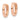 14k Rose Gold Round Hoop Earrings - Chic Everyday Style - Image 1