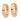 14k Rose Gold 1.8mm Round Hinged Hoop Earrings - Image 1
