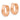 14k Rose Gold Round Hinged Hoops for Effortless Style - Image 1