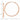 14k Rose Gold Polished Endless Tube Hoop Earrings - Image 4