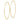 14k Gold Polished Endless Tube Hoop Earrings - Image 2