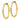 14k 3x35mm Polished Endless Tube Hoop Earrings - Image 2