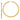 14k Gold Polished Endless Tube Hoop Earrings - Image 1