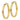 14K Gold Polished Hoop Earrings with Diamond-Cut Edges - Image 2