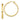 14K Gold Polished Hoop Earrings with Diamond-Cut Edges - Image 1