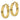 14K Gold Polished Tube Hoop Earrings with Diamond-Cut Edge - Image 2