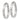 14K White Gold Polished Tube Hoop Earrings with Diamond-Cut Edge - Image 2