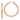 14k Rose Gold Diamond-Cut Round Tube Hoop Earrings - Image 1